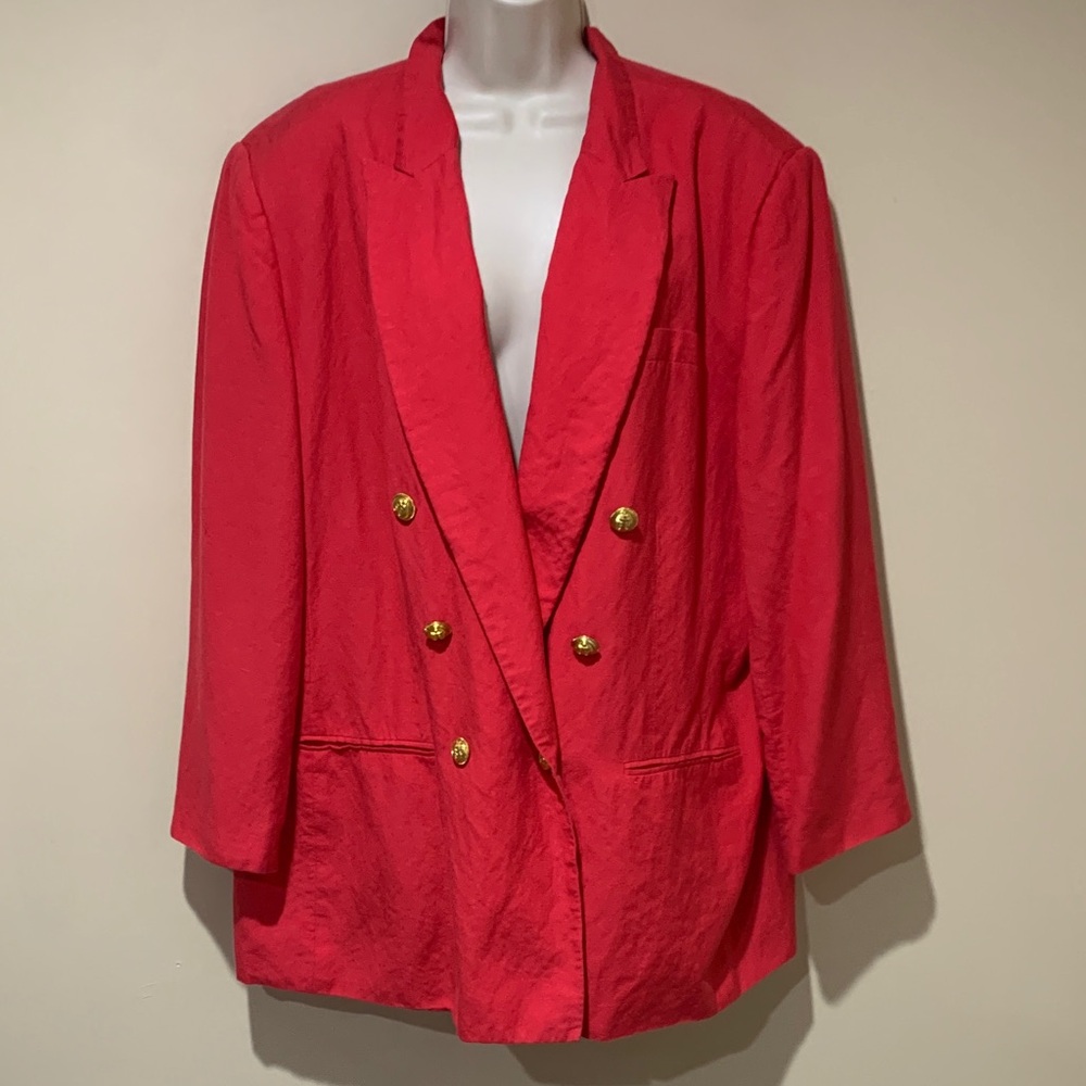 Linen/Rayon jacket - Picture 1 of 10